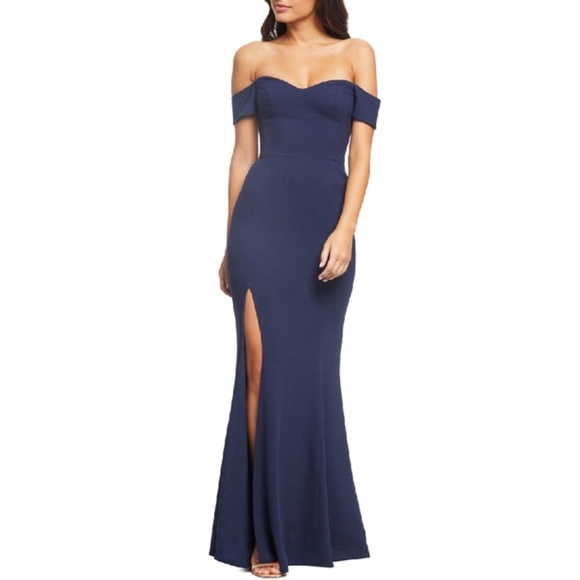 Dress The Population Logan Crepe Dress Dress The Population Logan Dress  Maxi Dress Dress The